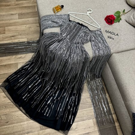 فستان حمل سهرة