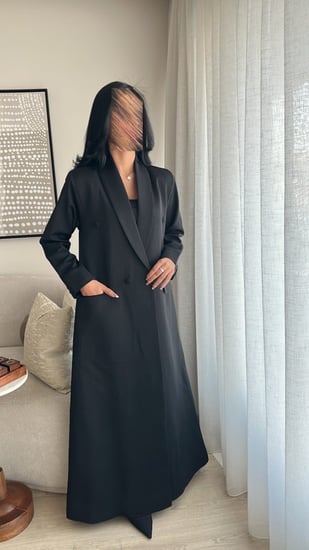 بليزر مبطن اسود