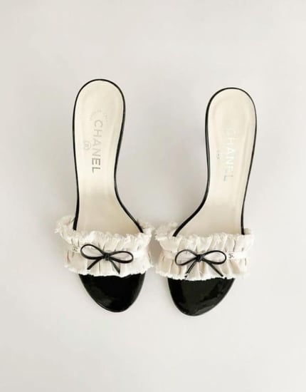 Vintage chanel mules vintage