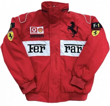 جاكيت فيراري لانا دي راي Land vintage Ferrari racing jacket