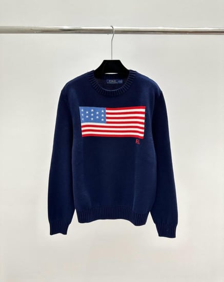 The Iconic Flag Sweater polo ralph lauren sweater