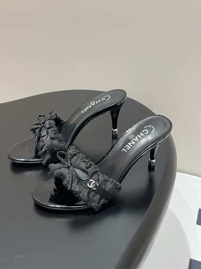 Vintage chanel mules vintage