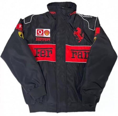جاكيت فيراري لانا دي راي Land vintage Ferrari racing jacket