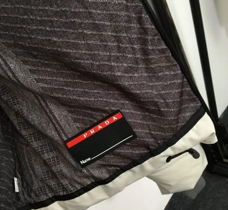 Prada puffer jacket 2in1