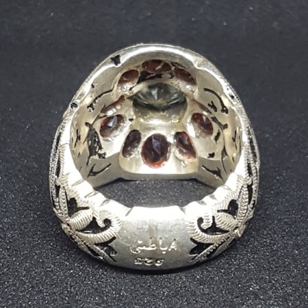 خاتم موزنايت بصلابة الالماس