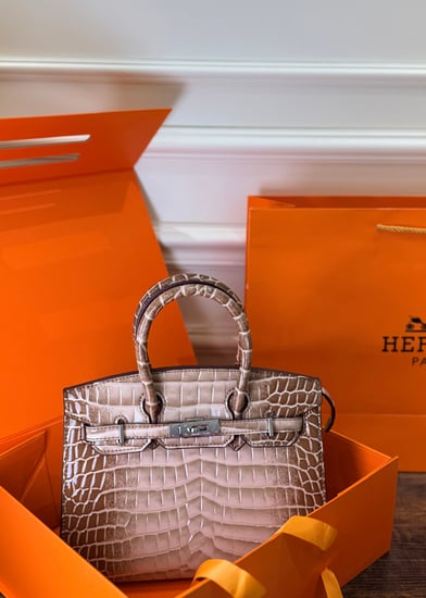 شنطة HERMES فخمة مع الملحقات