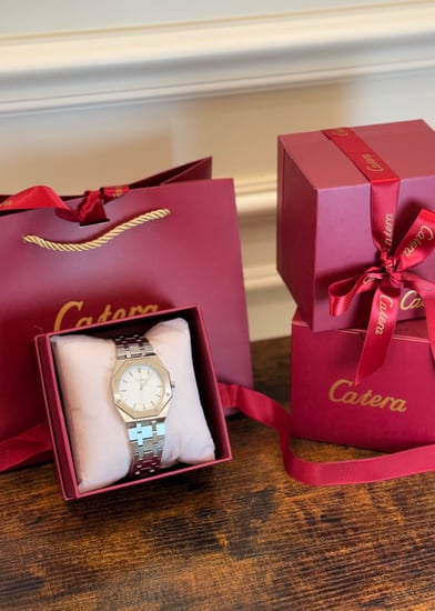 ساعة Catera فخمة مع الملحقات