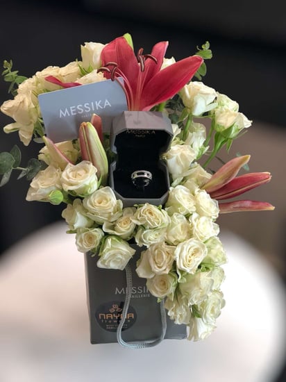 خاتم ميسيكا & تنسيق ورد