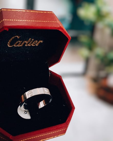 خاتم كارتير LOVE