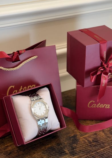 ساعة Catera فخمة مع الملحقات