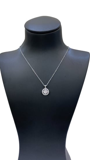 قلادة لمعة ألماس