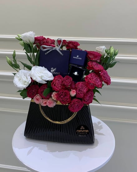 فازة فخمة & خاتم سواروفسكي