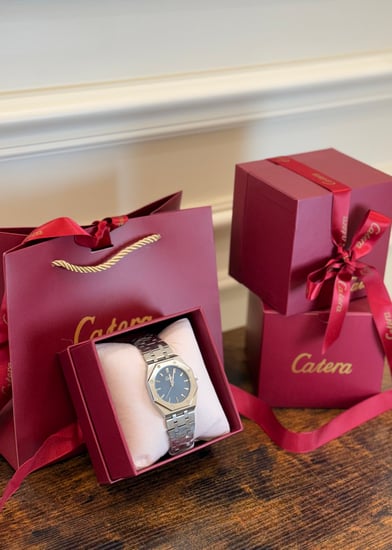 ساعة Catera فخمة مع الملحقات