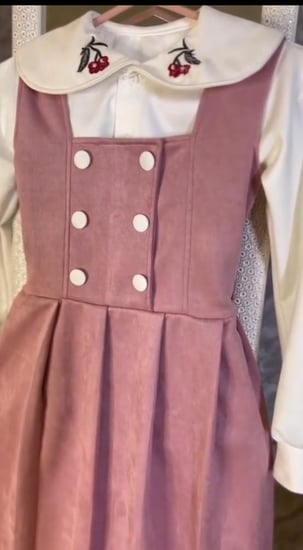 مريول شتويه مطرز