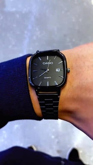 ساعات كاسيو LTP رجالي اسود