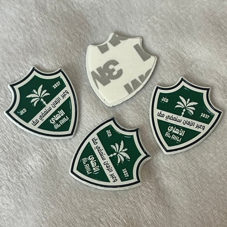 ملصق معدني 3M الاهلي الجديد