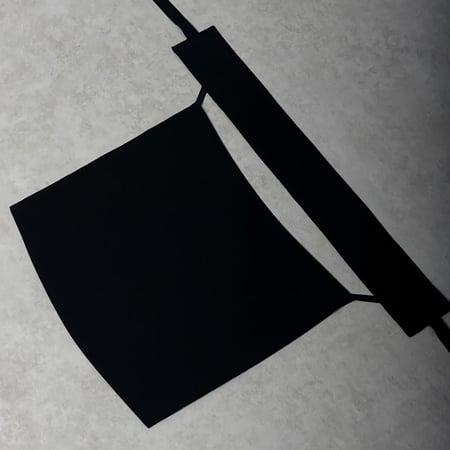 نقاب عادي وسط