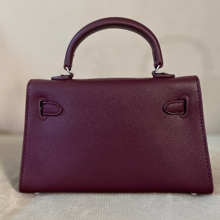Burgundy bag