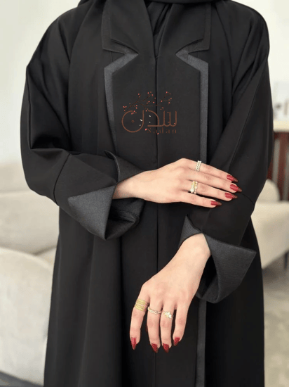 عبايه رصاصي خيارك الأمثل لإطلالة راقية وأنيقة