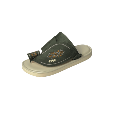 حذاء رجالي لون أخضر