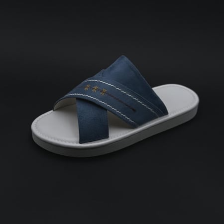 حذاء رجالي لون بحري