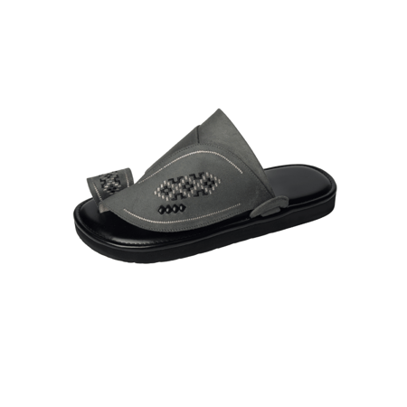 حذاء رجالي لون رمادي