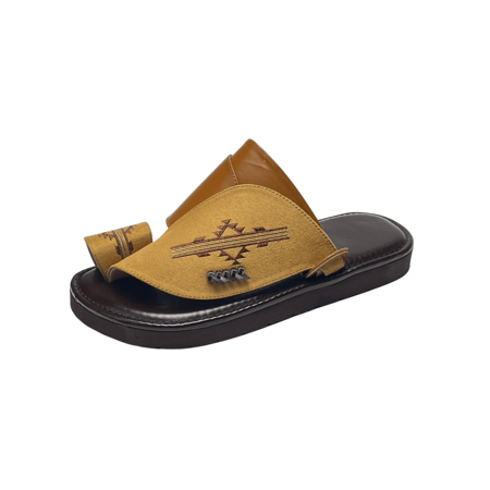 حذاء رجالي لون عسلي