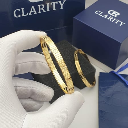 ساعة نسائية كليرتي مع بنجرة استيل