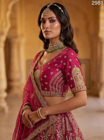 إطلالة ملكية للزفاف