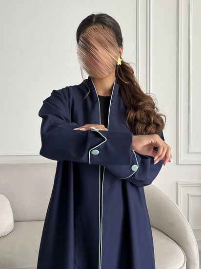 كريب تطريز بالخلف