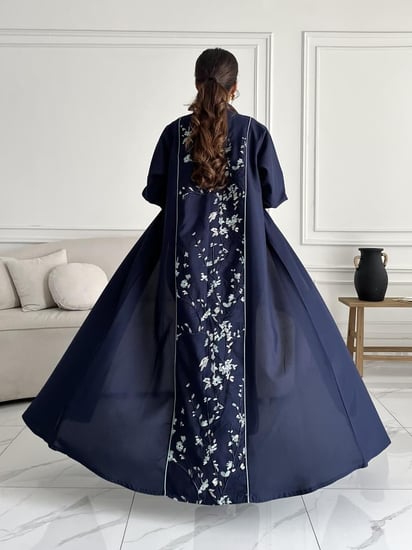 كريب تطريز بالخلف