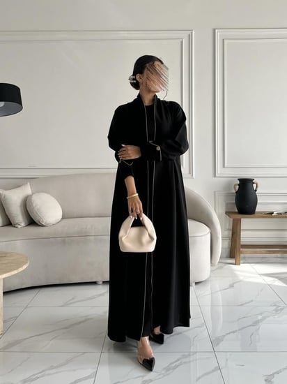 كريب تطريز بالخلف