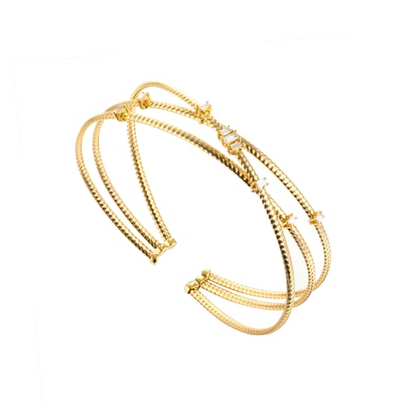 اسوارة مرصعة بألماسات باجيت