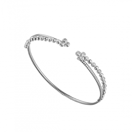 إسوارة ذهب عيار 18 و ألماس مدور VS-SI