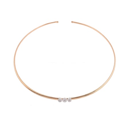 تشوكر ألماس مدور