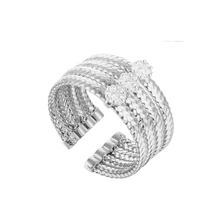 خاتم ڤيڤا لا ڤيدا ألماس مدور