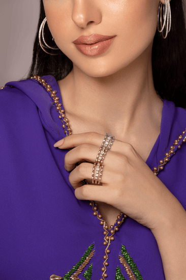 خاتم ڤيڤا لا ڤيدا ألماس مدور