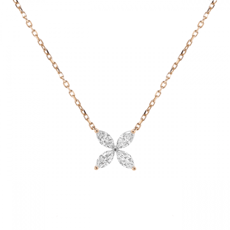 تعليقة وردة ألماس ماركيز