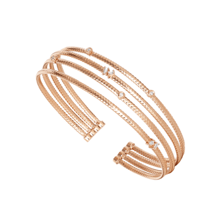 اسوارة ڤيڤا لا ڤيدا ألماس مدور وباجيت