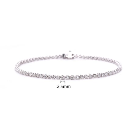 اسورة تنس ذهب والماس - مجوهرات ذهب والماس -مجوهرات لافي ذهب والماس