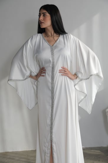 جلابية بقصة مغربية - سكري