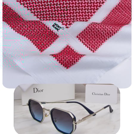 شماغ مونت بلانك + نظارة هدية