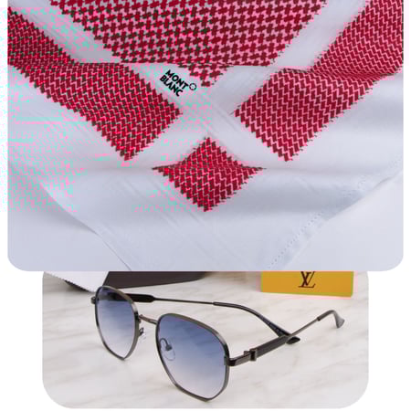 شماغ مونت بلانك + نظارة هدية