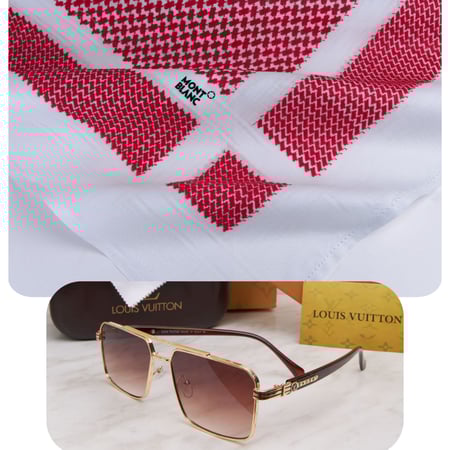 شماغ مونت بلانك + نظارة هدية