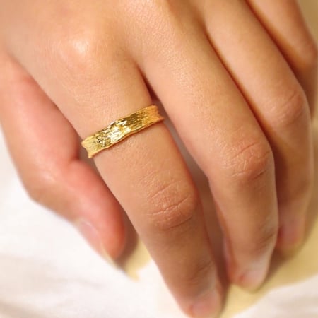 خاتم فضة متغير الحجم (resizable)