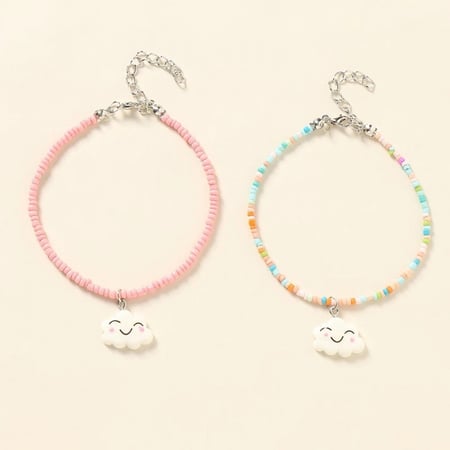 انسيالتين من خرزات الاكريلك