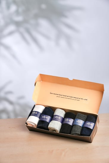 ٦ أزواج من جوارب رافة ضد الرائحة