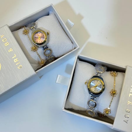 ساعة بناتية دائرة باسورة