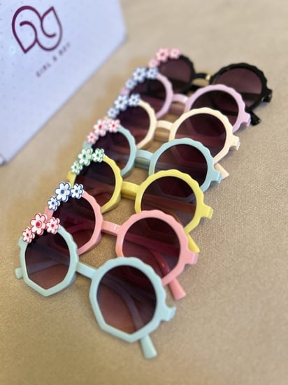 نظارة الوردة اللطيفة للأطفال - نظارة أطفال بنات