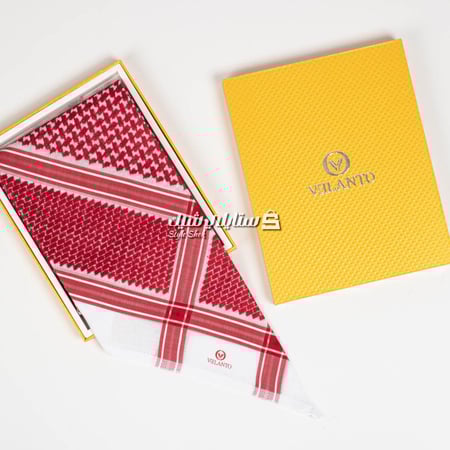 شماغ فلانتو VELANTO الجديد 2024 أحمر